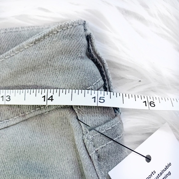 NINE WEST -NWT- Nassau Gray -Curvy High Rise Skinny Jeans- Size: 4L - Picture 7 of 8